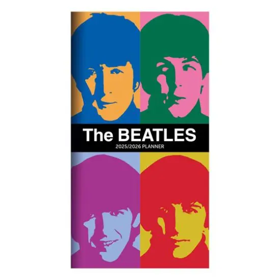 TF Publishing 2025-2026 The Beatles Small Monthly Pocket Planner {1}