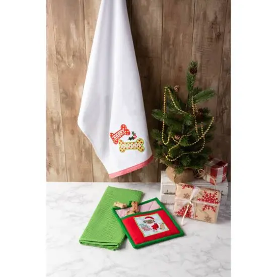 DII&reg; Christmas Pup Kitchen Gift Set {5}
