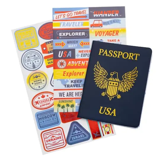 Passport & Travel Stickers by Recollections&trade; {3}