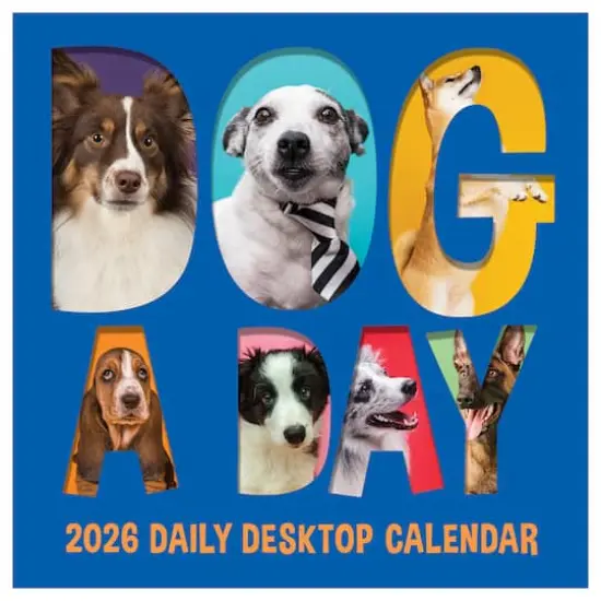 2026 Dog A Day Daily Desktop Calendar {5}