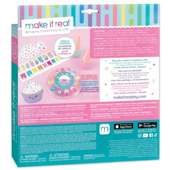 Make It Real&trade; Vanilla Scented DIY Nail Candy Art Kit {7}