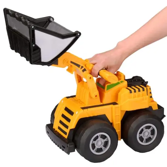 Kid Galaxy Front End Loader Truck with Squeeze Handle {3}