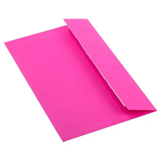 JAM Paper 6" x 9" Colored Peel & Seal Invitation Envelopes, 100ct. Ultra Fuchsia Hot Pink {7}