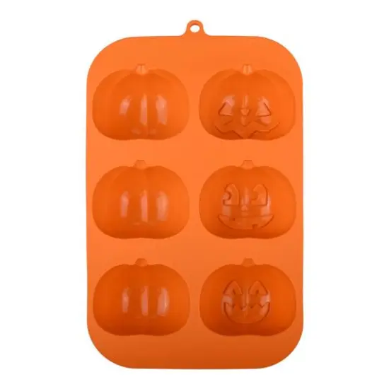 Jack-o'-Lantern 3D Silicone Treat Mold by Makery&trade; {3}