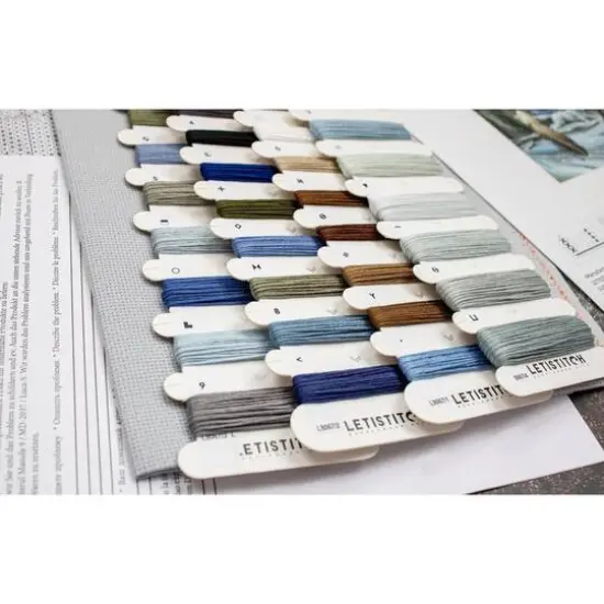 LetiStitch Nothing Can Hold Back A Dream Counted Cross Stitch Kit {7}