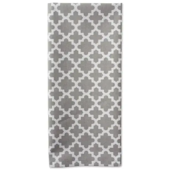 DII&reg; Lattice Dishtowels, 2ct. Gray {6}