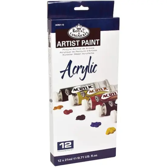 Royal & Langnickel&reg; 12 Color Acrylic Paint Set {1}