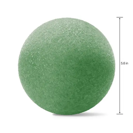 FloraCraft&reg; FloraFōM 6" Green Foam Ball {5}