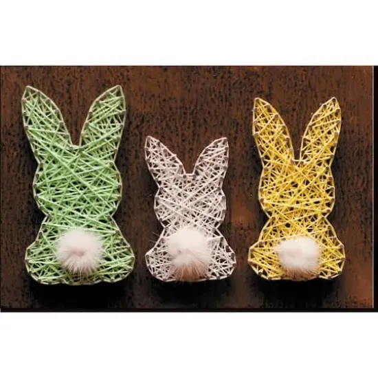 Abris Art Little hares ABC-013 String Art Creative Kit {4}