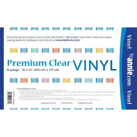 ByAnnie's Premium Clear Vinyl {4}