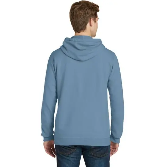 Port & Company&reg; Beach Wash Garment-Dyed Pullover Hooded Adult Sweatshirt Mist {6}