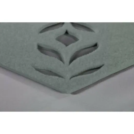 Rommates Gray Botanical Trellis Acoustical Peel & Stick Tiles {8}