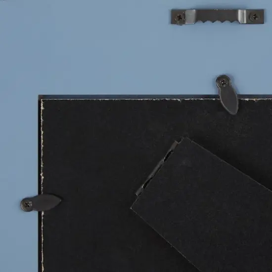 DII&reg; Antique Stonewash Blue Distressed 5" x 7" Farmhouse Picture Frame {4}