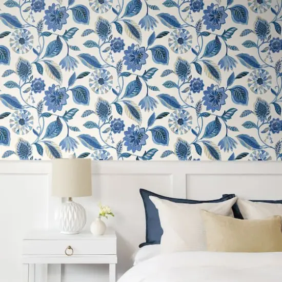 Surface Style Light of Day Peel & Stick Wallpaper Larkspur {5}