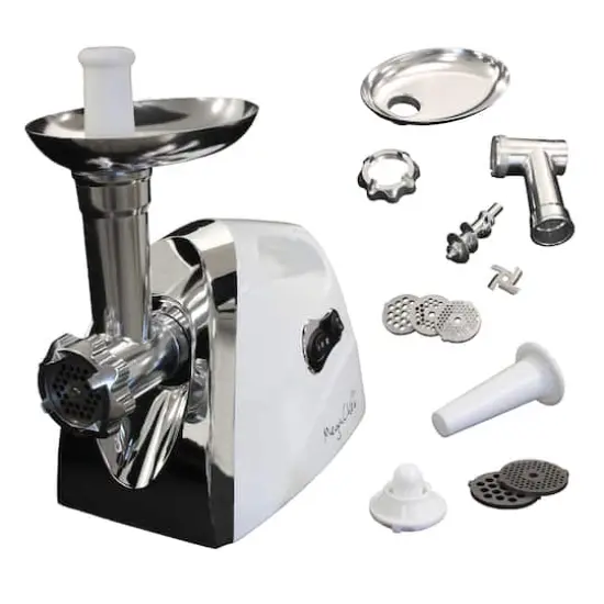 MegaChef 1200 Watt Powerful Automatic Meat Grinder {5}