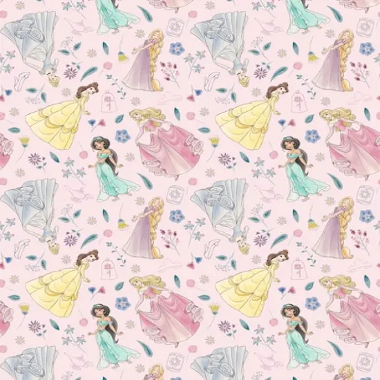 Disney Princess Adventure Awaits Cotton Fabric {3}
