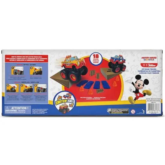 Jam'n Products Mickey 18 Piece Off-Road Monster Truck Playset {4}