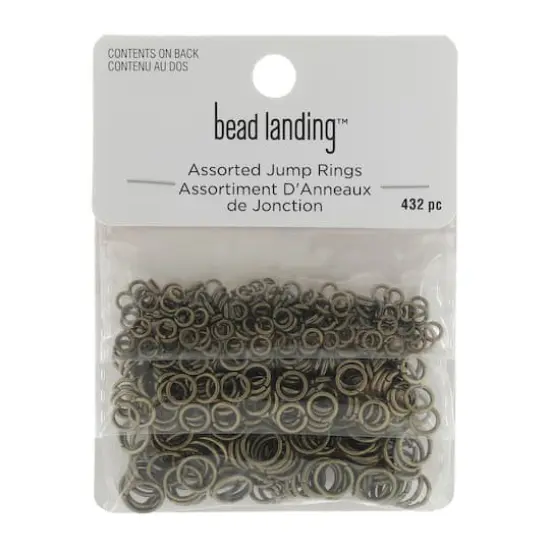 Assorted Jump Rings by Bead Landing&trade; Oxidized Brass {1}