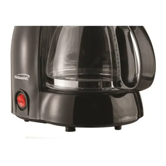 Brentwood 4-Cup Black Coffee Maker {7}