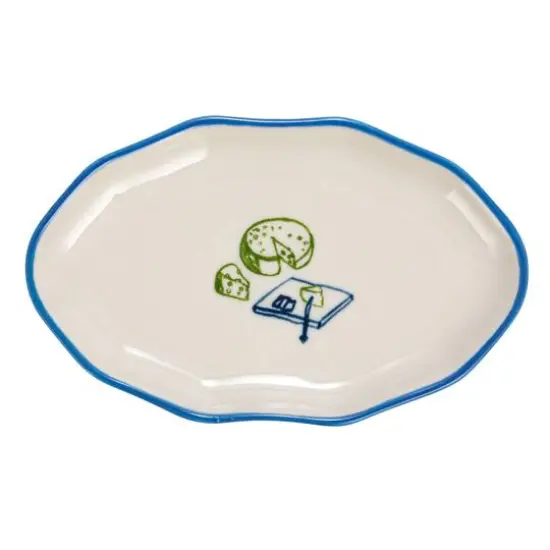 Hello Honey&reg; 5" Hand Painted Stoneware Dish Set {6}