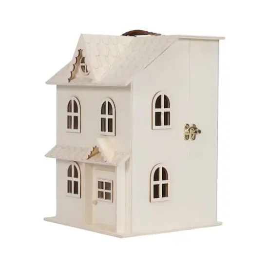 13" Wood 2-Story Dollhouse by Make Market&reg; {4}
