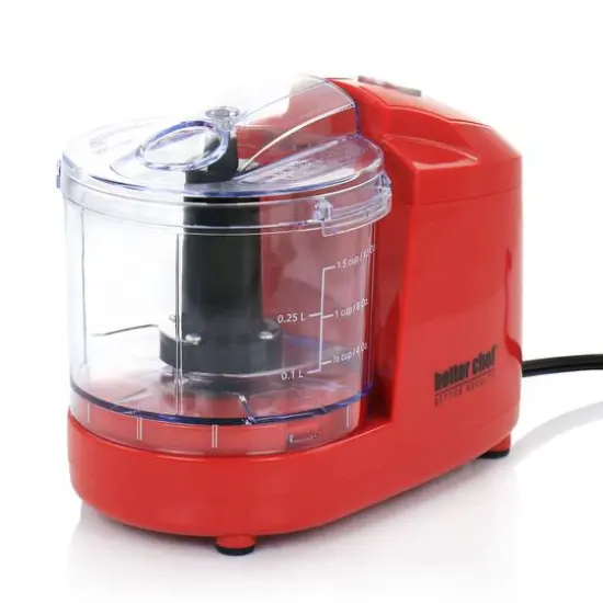 Better Chef Red Compact 12oz. Mini Chopper {7}
