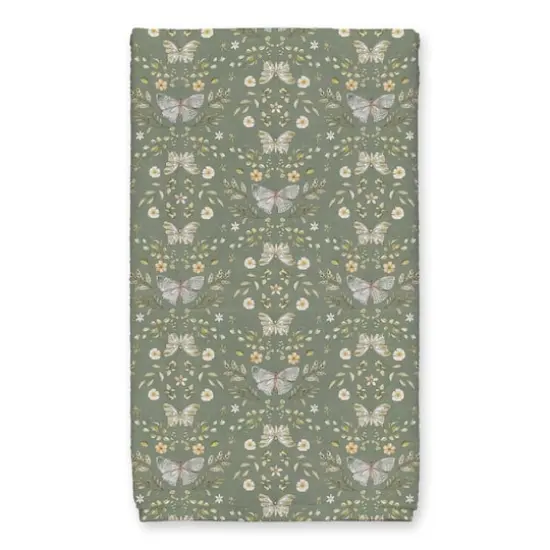 Welcome to Our Beginning Tea Towel Set Olive Green {4}