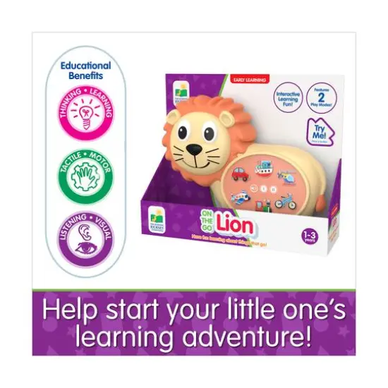 Early Learning - On the Go Lion {6}