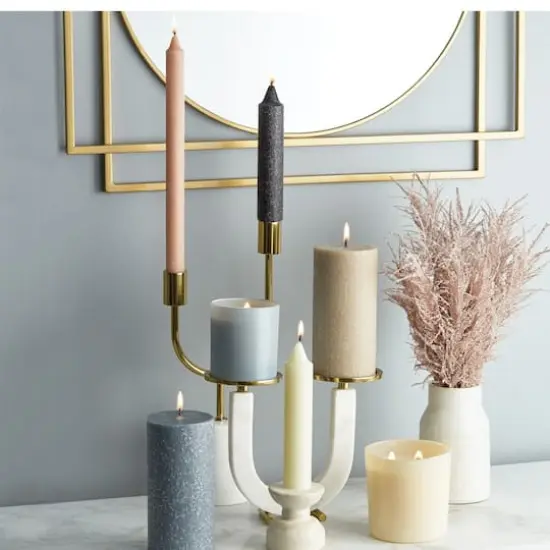 Root Candles 3" x 6" Unscented Timberline™ Pillar Candle Taupe {4}