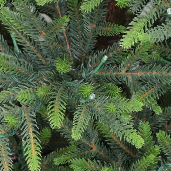 7.5ft. Pre-Lit Calgary Slim Fir Artificial Christmas Tree, Dual-Color LED Lights {6}