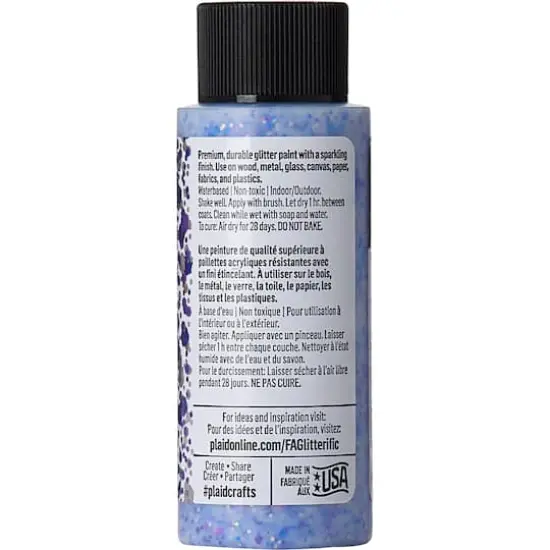 FolkArt&reg; Glitterific Pop&trade; Acrylic Paint, 2oz. Galaxy {4}