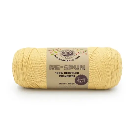 Lion Brand&reg; Sustainable Stitching&trade; Bonus Bundle&reg; Re-Spun Yarn Sahara {1}