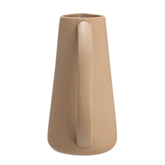 Hello Honey&reg; 48oz. Modern Stoneware Pitcher Putty Beige {7}