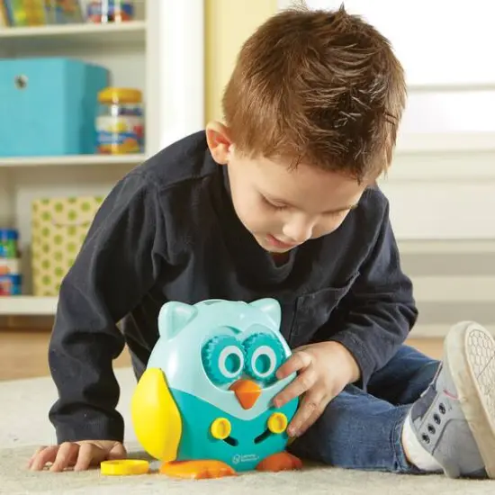 Learning Resources Hoot the Fine Motor Owl {6}