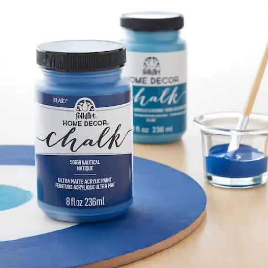 FolkArt&reg; Home Decor&trade; Chalk Paint Nautical Blue {3}