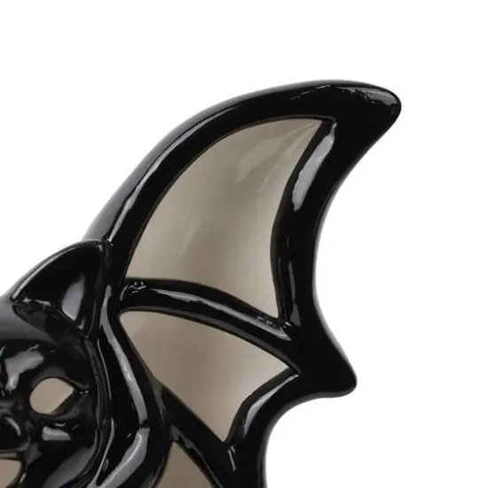 8" Black Bat LED Ceramic Tabletop D&eacute;cor by Ashland&reg; {4}