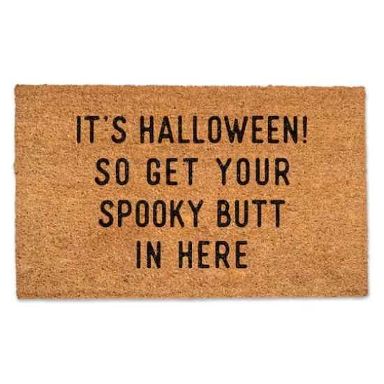 Get Your Spooky Butt in Here Door Mat {1}