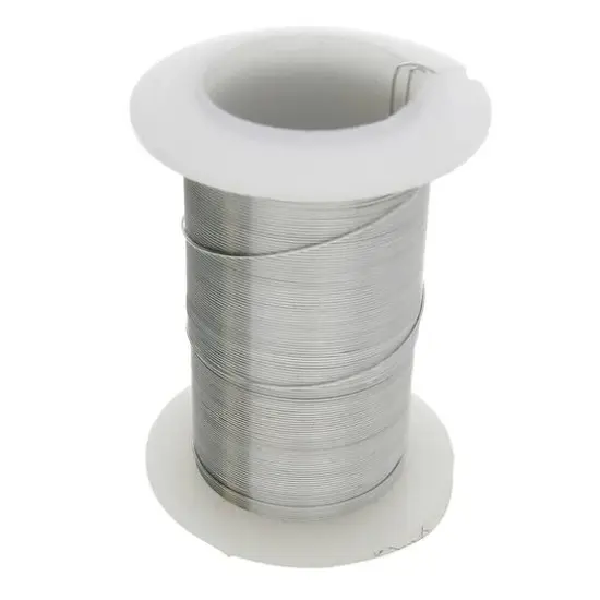 The Beadsmith&reg; Wire&trade; Elements 28 Gauge Tarnish-Resistant Wire Titanium {6}