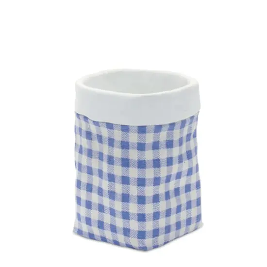 Plaid Bag Design Pot Set {4}