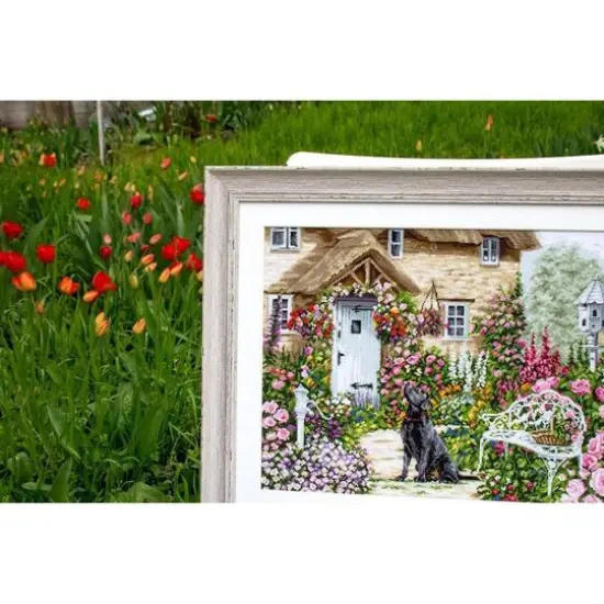 Luca-s The Cottage Garden Counted Cross Stitch Kit {8}
