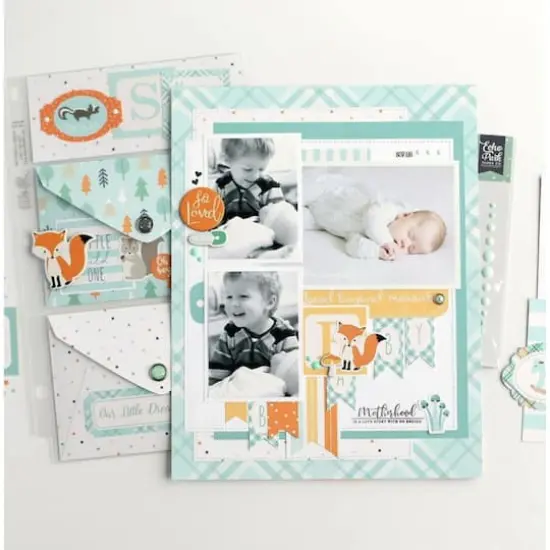 Echo Park&trade; Hello Baby Boy Collection Kit, 12" x 12" {4}