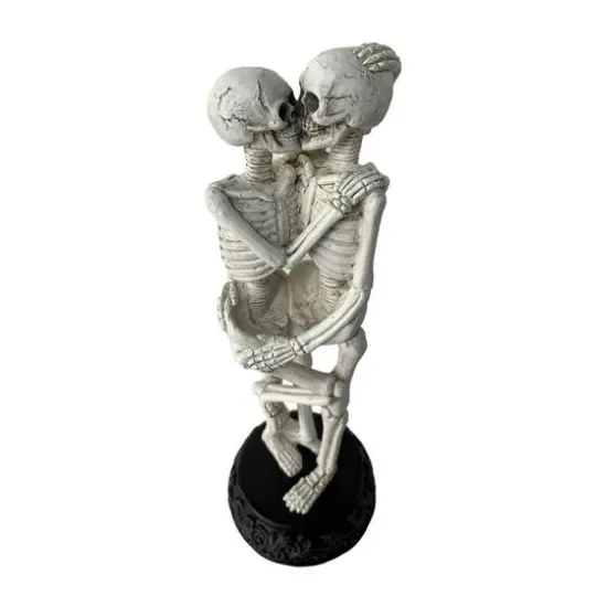 12" Skeleton Lovers Kiss Tabletop D&eacute;cor by Ashland&reg; {4}