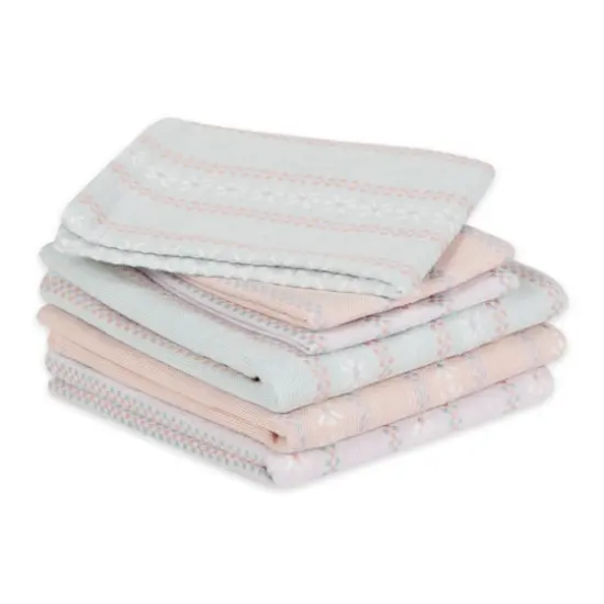 Daisy Dobby Dishtowel & Dishcloth (Set of 6) {3}