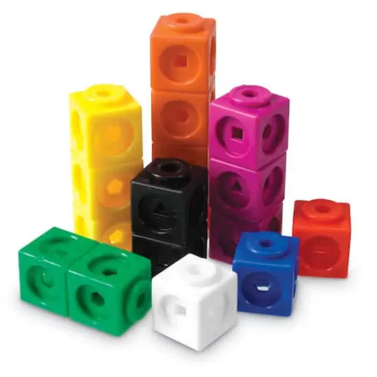 Learning Resources&reg; MathLink&reg; Cubes {3}