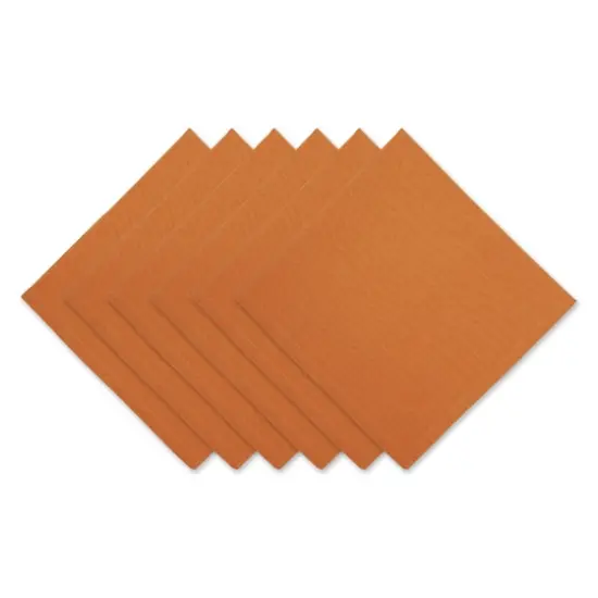 DII&reg; Solid Oversized Napkin, 6ct. Pumpkin Spice {1}