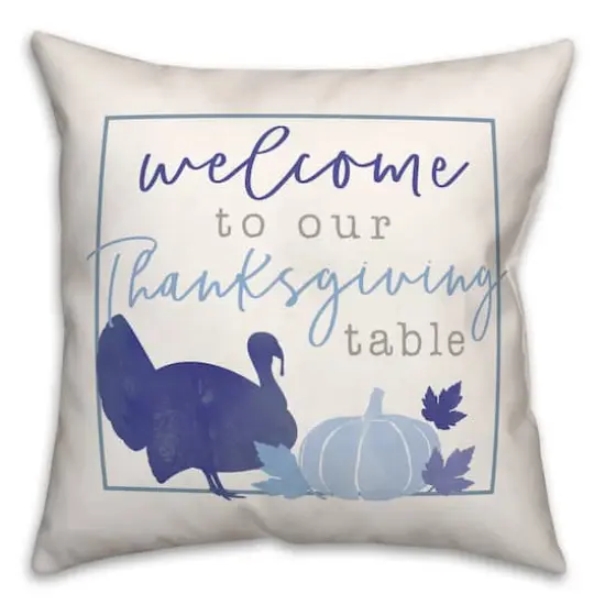 Thanksgiving Table Welcome Pillow {1}