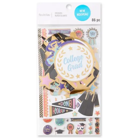 College Graduate Sticker Flip Pack by Recollections&trade; {5}