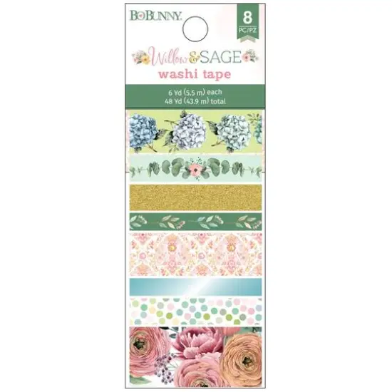 BoBunny&reg; Willow & Sage Washi Tape Set {1}