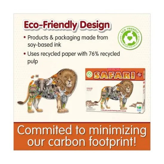 Wildlife World Puzzle - Safari: 200 Pcs {7}