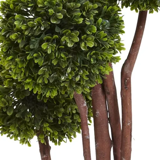 4ft. Potted Boxwood Topiary Tree {3}